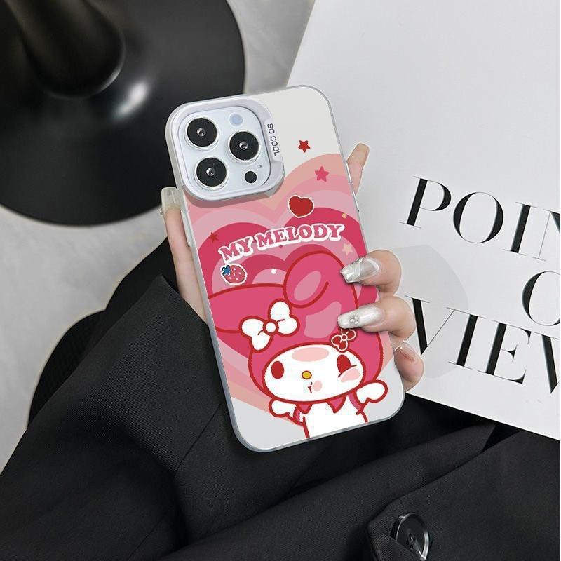 Explosive TEMU/Xiyin/TikTok Sanlio TK cat Hello Kitty for Apple 16 mobile phone case