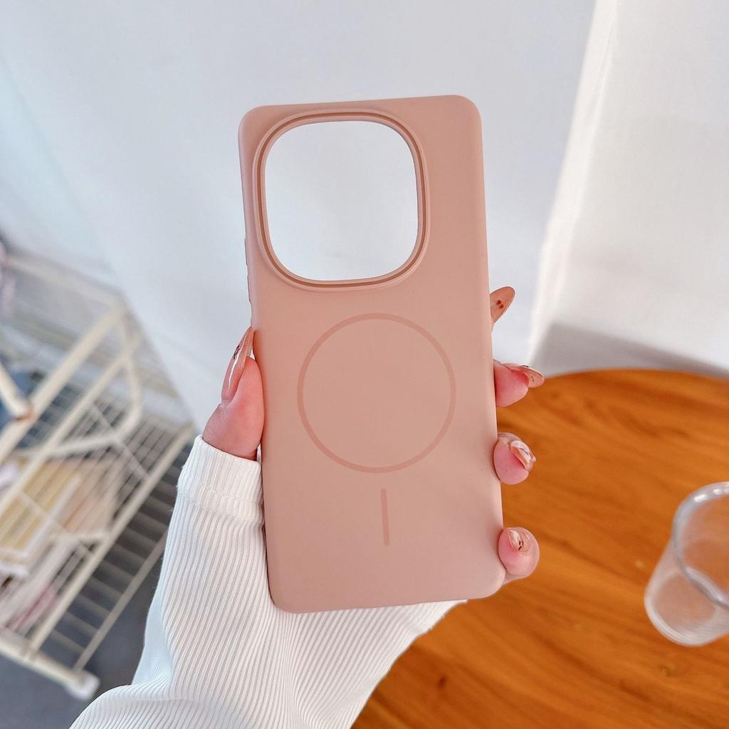 For VIVO IQOO Z10 Turbo Plus Case Simple Soft Gauze Magnetic PC Skin-friendly Anti-drop Cover For VIVO IQOO Z10 Turbo Pro Funda