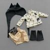 1 Set Universal Outfit For Sd Dolls Diy Toys 1/6 30Cm  Doll Cute Clothes Kit Princess Skirt Lolita Dress Up Accessories