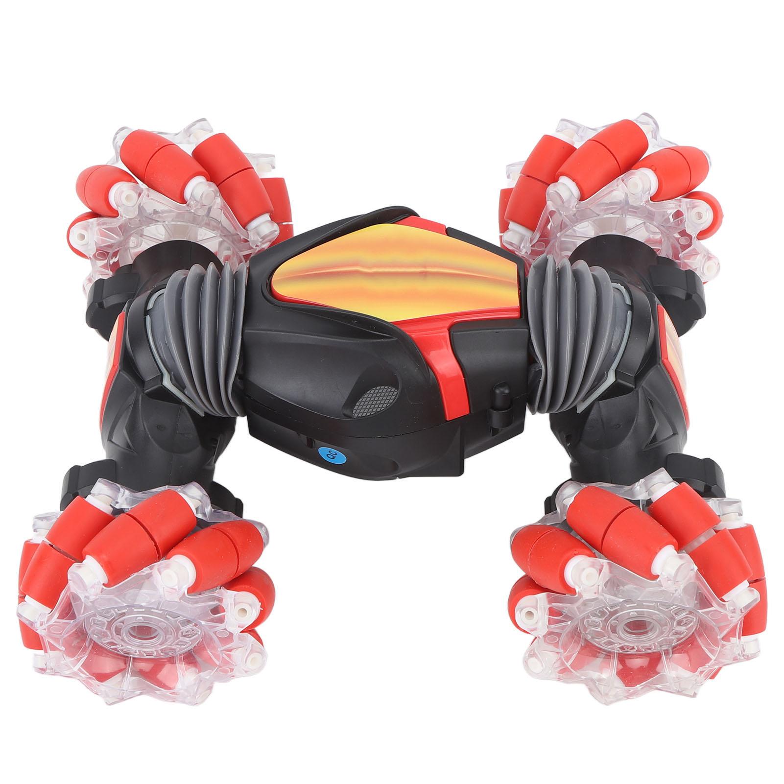 

RC Stunt Car 4WD 2.4G датчик жестов игрушка двухсторонняя вращающаяся машина с часами пульт дистанционного управления для