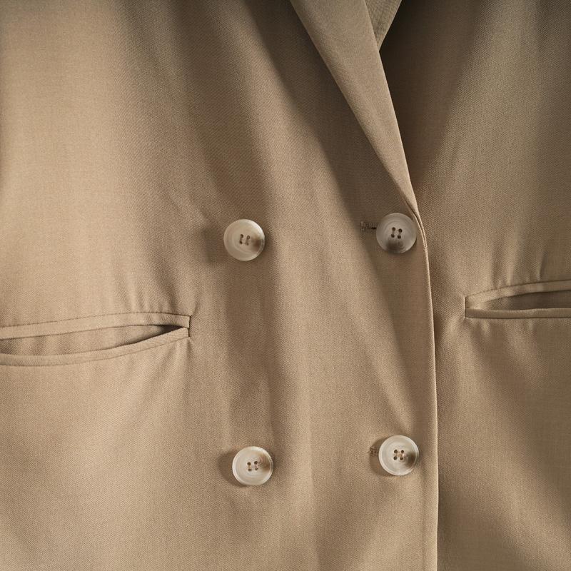 Maslan Double Breasted Jacket