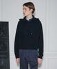 Le Ab Scaly Cotton Hoodie Black