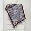 Winter double-sided jacquard imitation cashmere shawl women's new fashion versatile retro scarf student thickened warm scarf