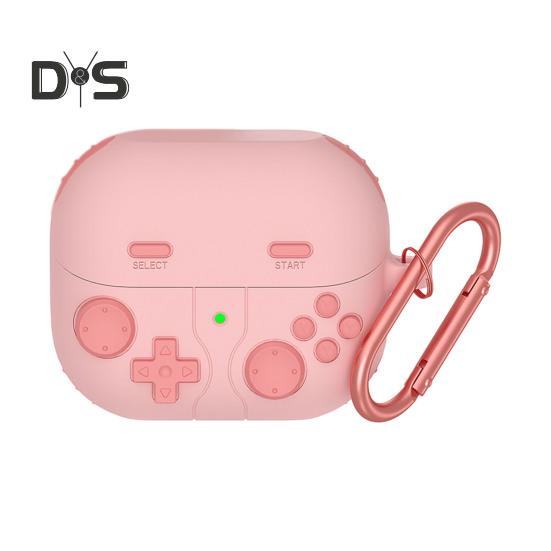 

Защитный чехол для наушников, ударопрочный, устойчивый к царапинам, простая установка, защитный чехол для зарядного устройства наушников для SamsungGalaxy Buds3/3Pro розовый