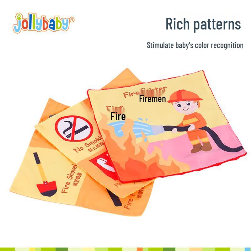 JOLLYBABY Infant Sensory Pull & Discovery Toys