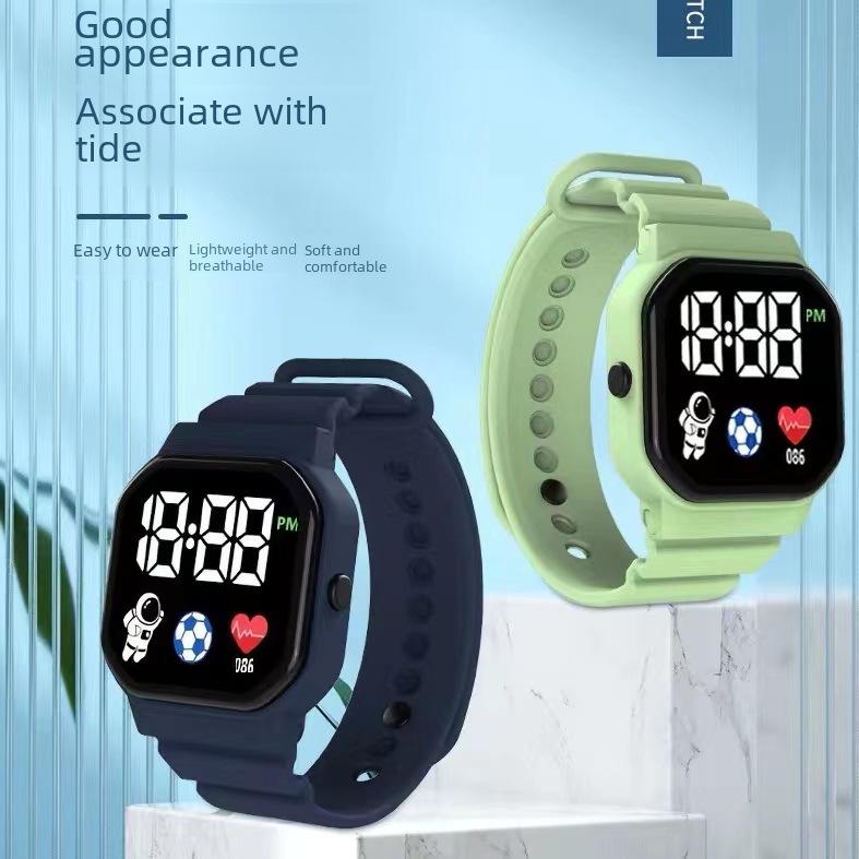 LED Astronaut C3-12 Fashion Digital Sports Watch for Students and Children
