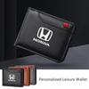 Car Driver License Bag Driving Credit Card Documents Wallet Holder For Honda Mugen Power Civic Accords CRV Hrv Jazz CBR VTEC VFR FL3