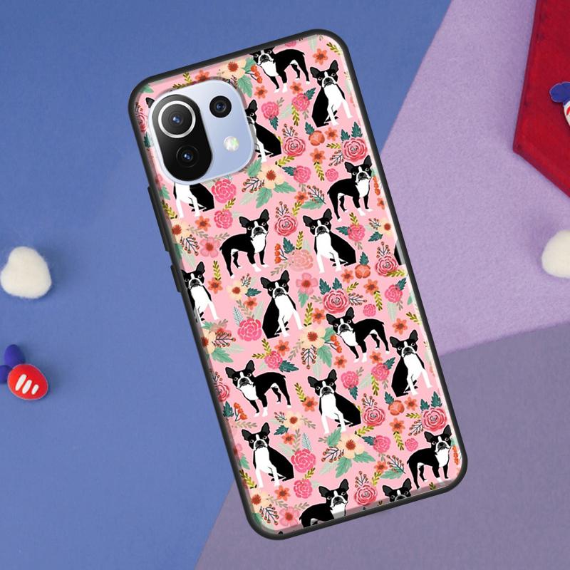 Boston Terrier Dog Cover For Xiaomi 13 14 Ultra 11T 12T 13T 14T Pro POCO X7 Pro X3 X5 F3 F5 F6 M6 X6 Pro Case