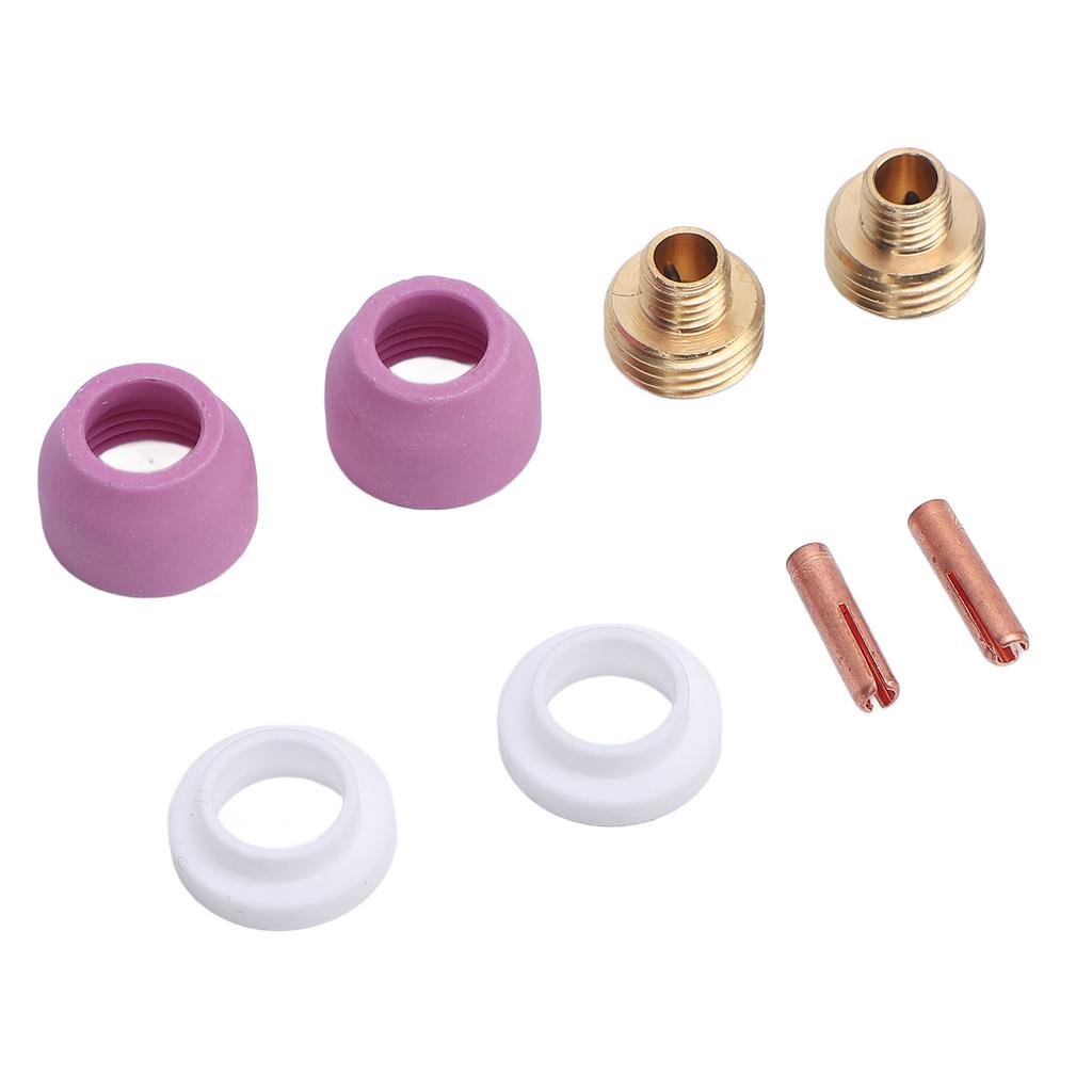 Schweißbrenner 2,4mm Anschluss 2,4mm Elektrodenklemme Keramikdüse PTFE Frontabdeckung Schweißbrenner