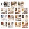 Reusable Holiday Decoration 24 Days Christmas Advent Calendar 2026, 2D Acrylic Reading Cats/Dogs/Forest Animals Surprise Unboxing Gift Ornament