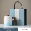 Creative Coarse Pottery Retro Mug Home Filter Golden Elk Office Coffee Cup High-end Collection Gift Box Printing