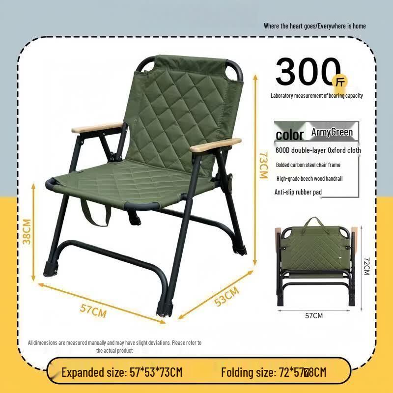 Outdoor Foldable Kermit Camping Chair
