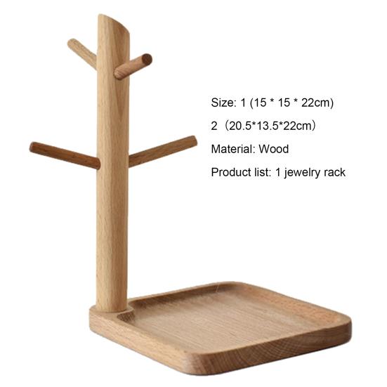 Anahtar Kase Yıkanabilir Çok amaçlı Ahşap Çekim Arka Plan Takı Ağacı Raf Düğün Dekor