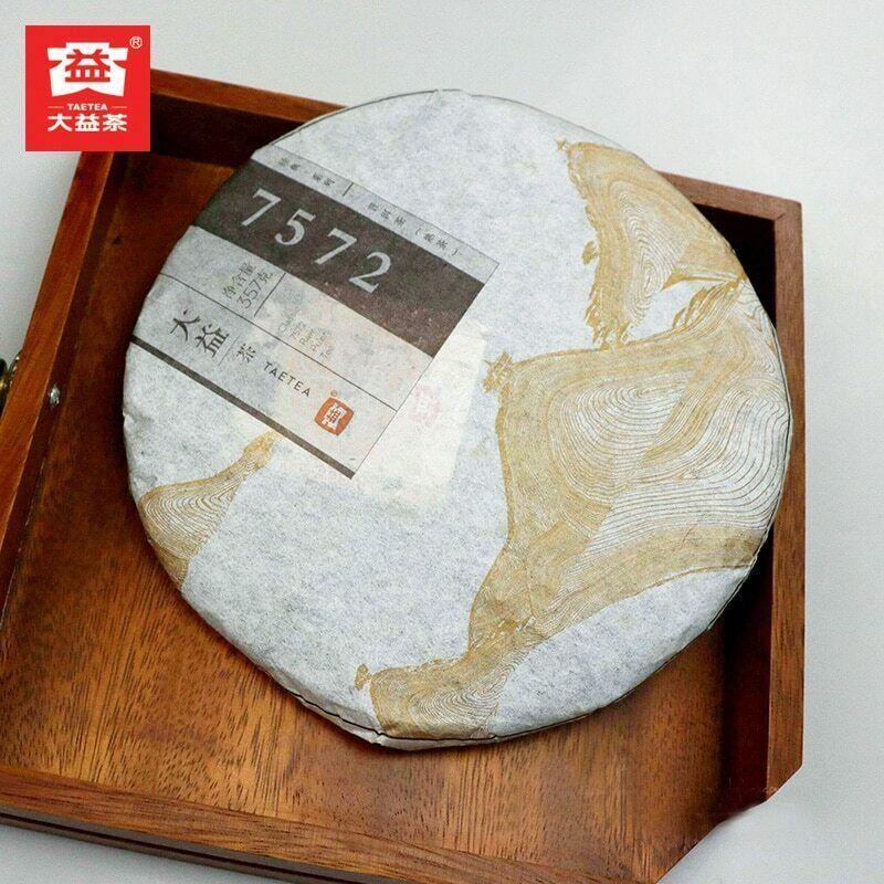 2014 TAETEA Dayi 7572 Shu Puer Chinesischer 100 % authentischer reifer Puerh-Tee 357g