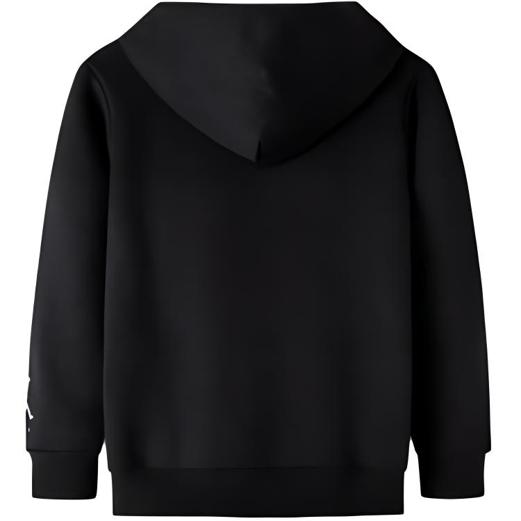 Nike Hoodie Letter Comfortable Long Sleeve Black Kids hoodies DQ8149-010