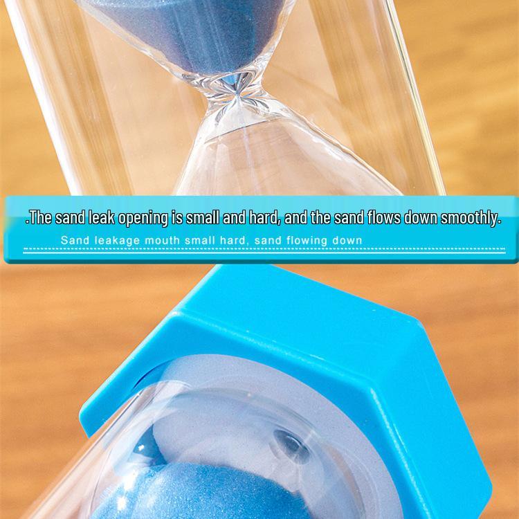 45-Minute Drop-Proof Hourglass Timer for Kids - Toothbrushing and Time Management Tool