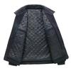 New Autumn and Winter Middle-aged Men's Dad Lapel Collar Cotton Thickened Chenille Jacket Loose Coat Dad Outfit