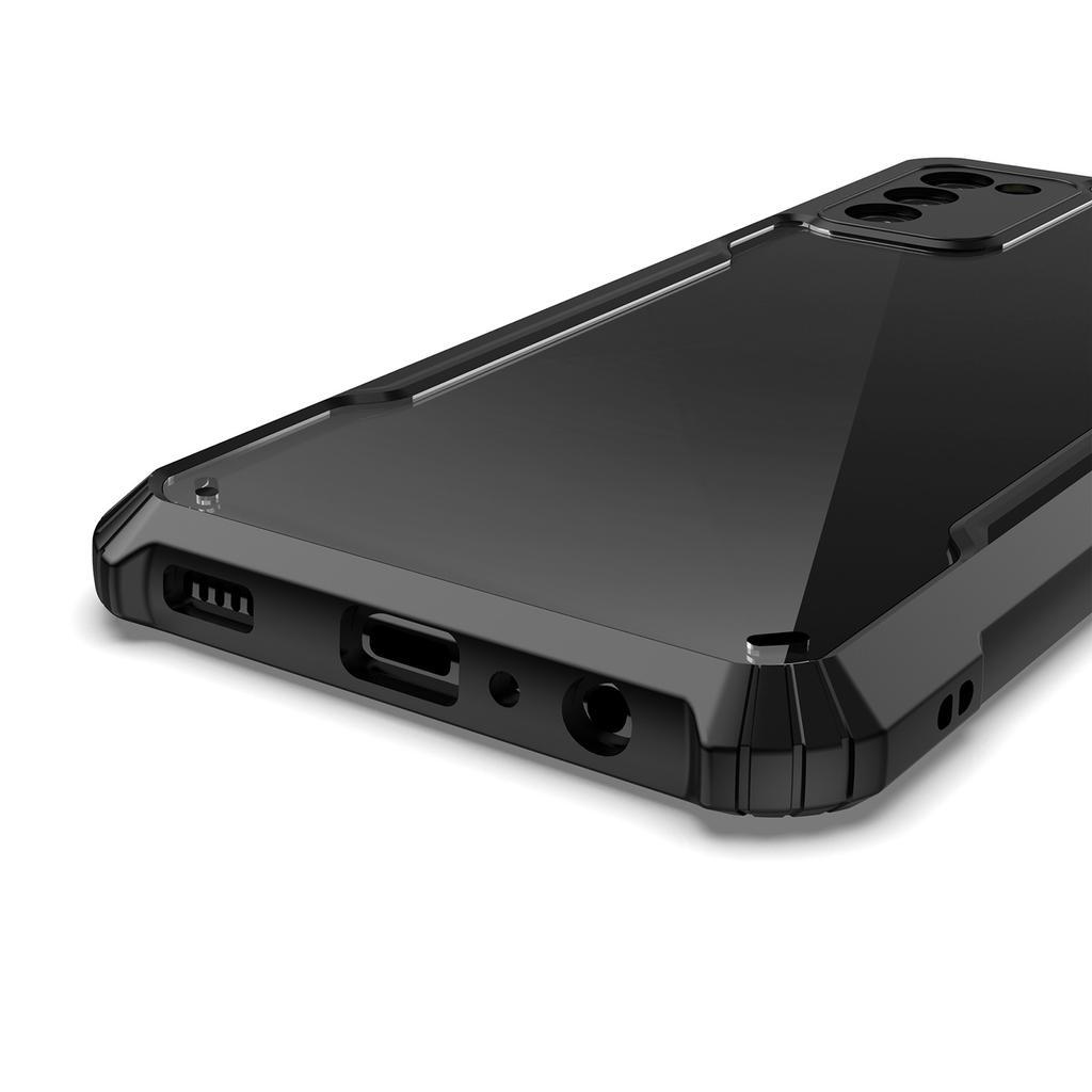 Coque pour Samsung Galaxy S23 TPU+Acrylique Coque de Téléphone Anti-Chute