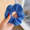 Korean Style Spring/Summer Floral Intestine Hair Scrunchie for Women – Elegant Ponytail Tie and Mori Girl Accessory.