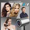 High-Speed Hair Dryer with Brushless Motor & Plasma Technology - High Power, Temperature Display, Ideal for Home & Hotel Use