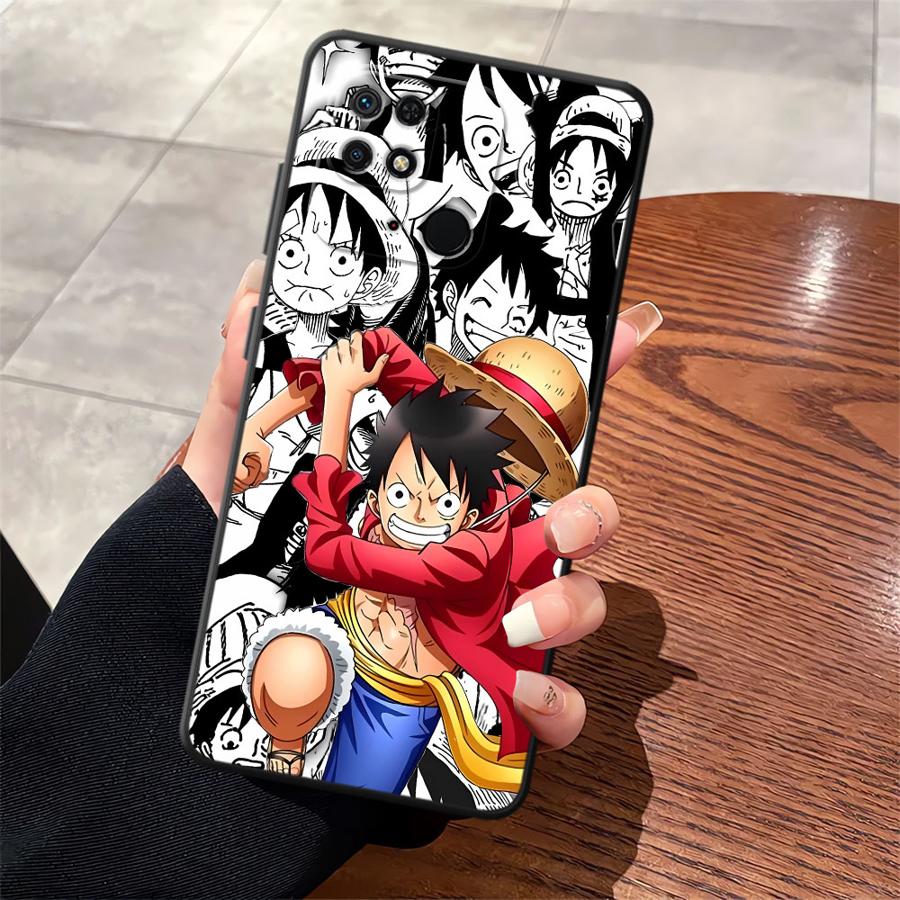 One Piece Luffy Case for Xiaomi Redmi 14C 10 9 A3 A4 13C A1 A2 Plus A5 12C K40 K80 Pro Funda Phone Cover
