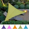 300cm Outdoor Triangle Sun Shelter Camp Awning Canopy Garden Patio Sunshade Tent