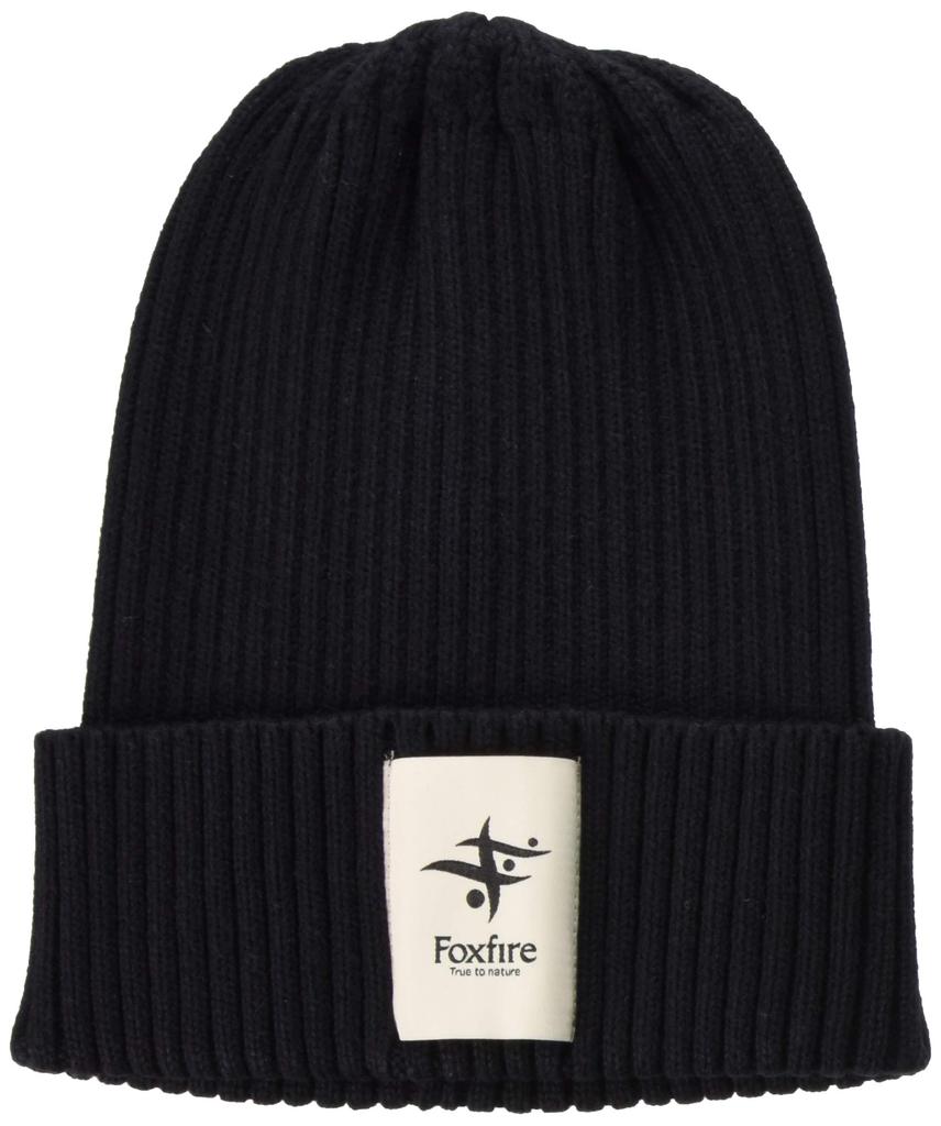 Foxfire Knit Cap 5522031 Free Size Black, Japan,