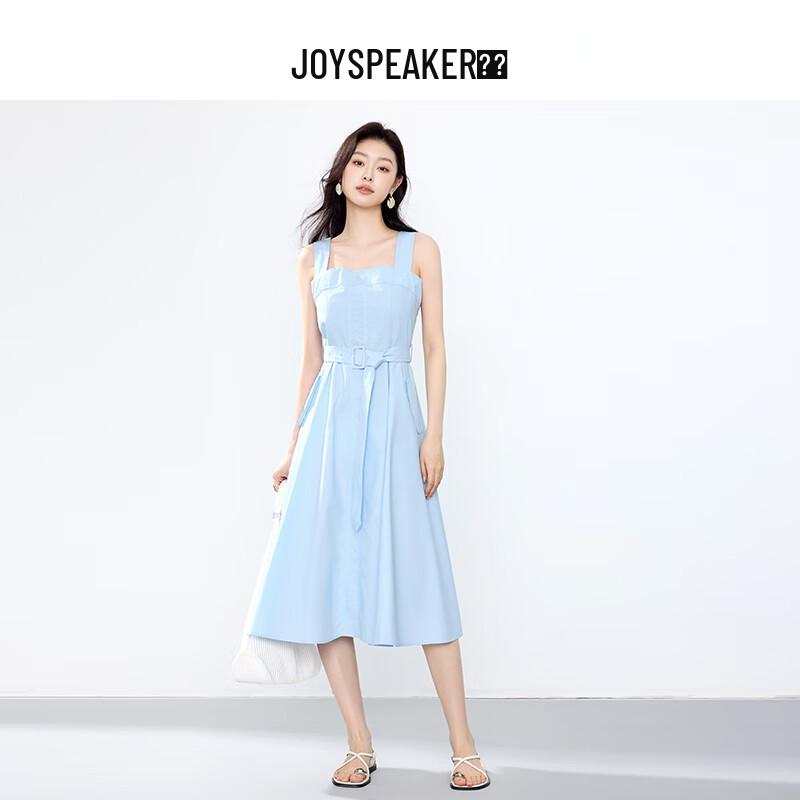 JOY SPEAKER Summer Casual Suspender Mid-length Dress AQY63333
