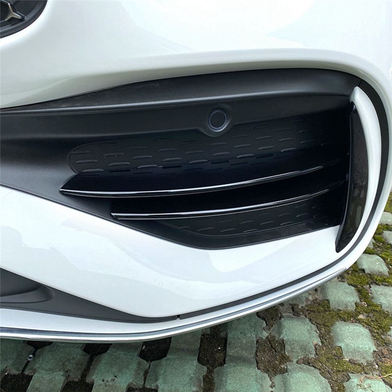ABUL-Front Bar Air Inlet Grille Trim Modification Front Fog Light Grille Car Component For C-Class W206 C200 C260
