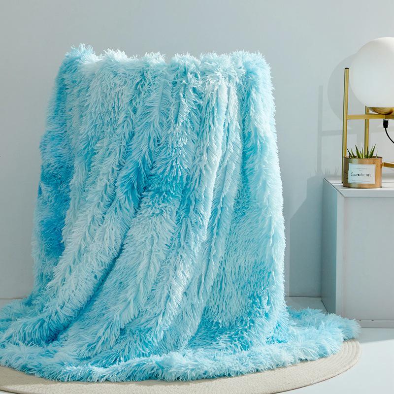 Plush Velvet Double-Layer Blanket for Kids Sofa or Quilt Cover