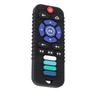 Baby Control Teething Toy TV Control Shape Silicone Teething Toy for Infants Toddlers Black
