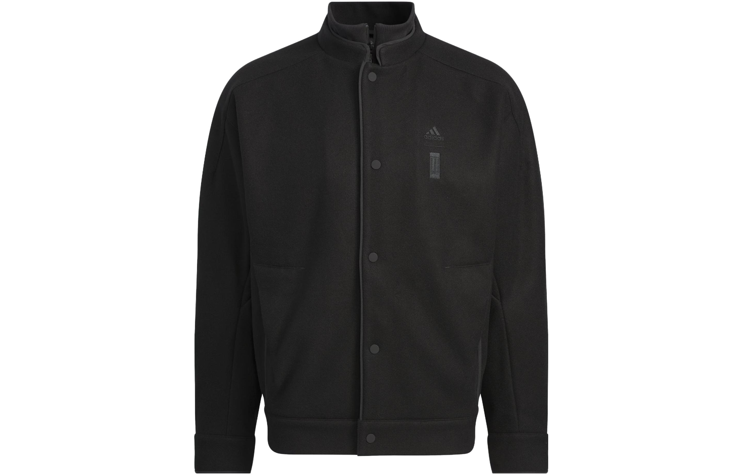 Adidas Wuji Series Wuji Melton Jacket Jackets & Coats Men s Black IX4285 M