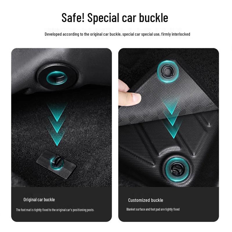 Changan Auchan Z6/X5/X5 PLUS TPE Semi-Surround Double Layer Car Floor Mats
