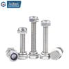 GUWANJI 304 Stainless Steel Hex Head Combination Screw Set