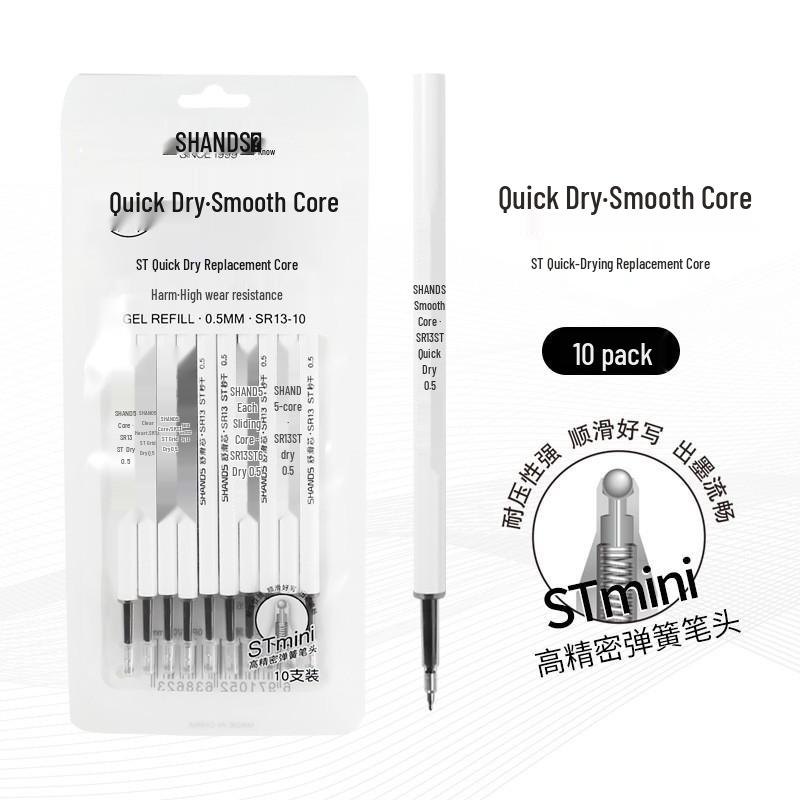 Креативная геометрическая деформируемая ручка - Быстросохнущая выдвижная гелевая ручка, Черная 0.5mm