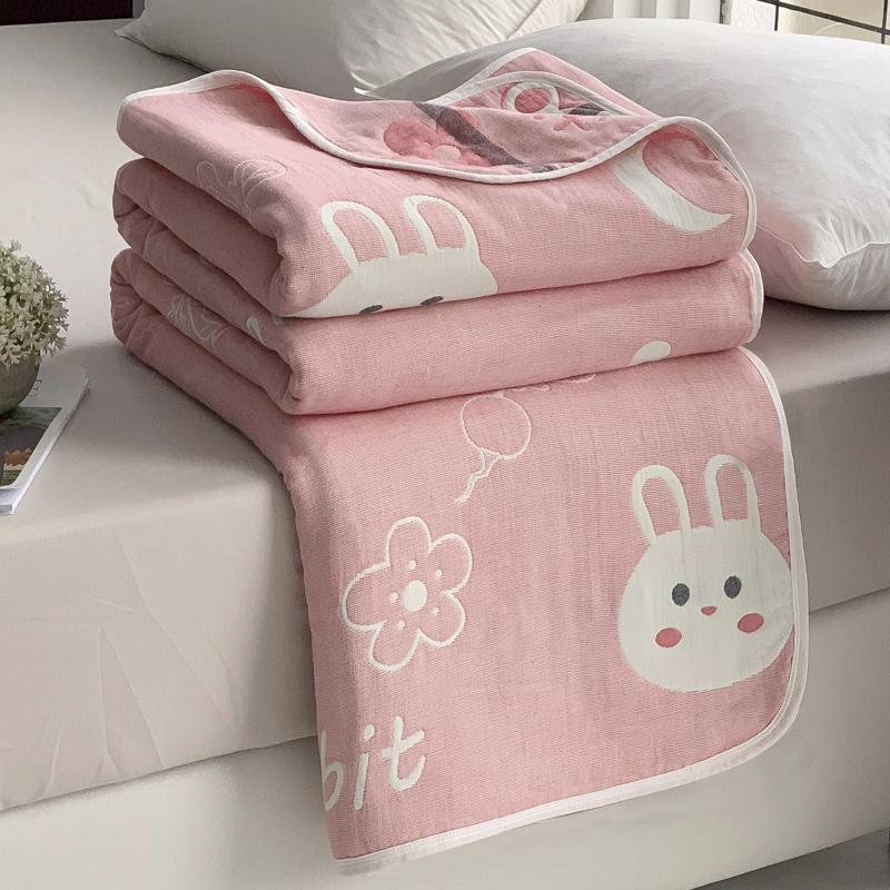 Cotton six-layer yarn Xia Liang quilt pure cotton towel quilt empty blanket nap blanket gauze blanket