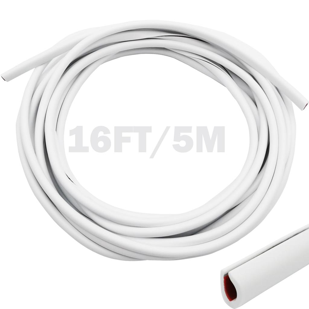 CTRICALVER Car Door Edge Protector, 5M Car Edge Trim Seal Protector U Shaped Car