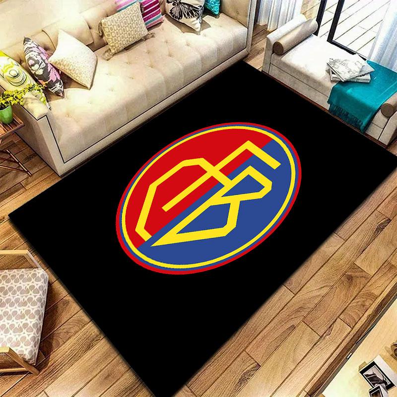FC Basel Carpet Rug for Living Room Bedroom Home Sofa Decoration,Kids play Non-slip Floor Mat