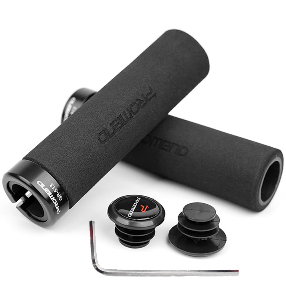 

HEROUT Велосипедный руль Легкий к ударам Ультралегкий для Кросс-кантри и Складной Грипсы, Губка, Нелипкий, Грип, Удобный,