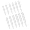 120PCS Extra Long Nail Tips Full Cover Stiletto Artificial Nails for Nail Art DIY SalonNatural Color