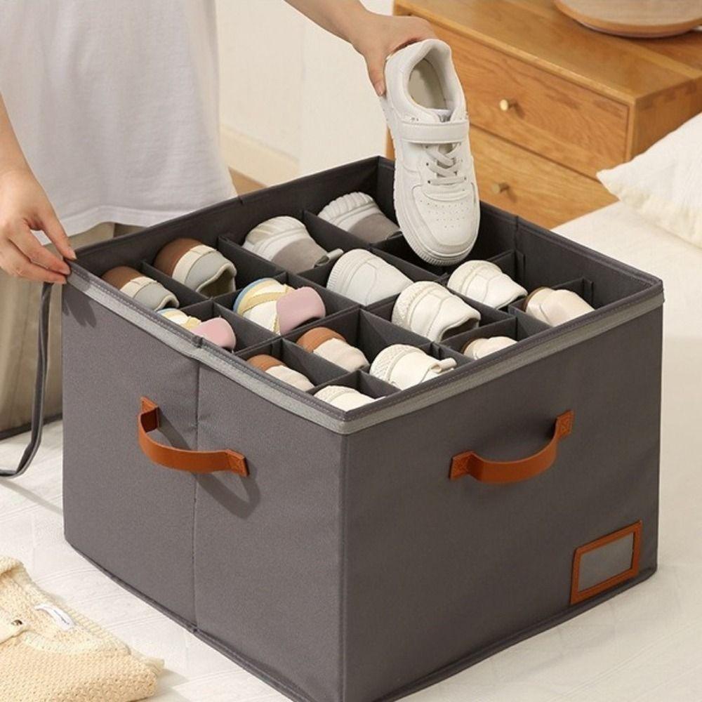 Large Capacity Shoe Storage Containers Oxford Cloth Cabinet Drawer Organizer  for Home