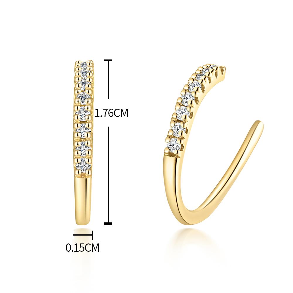 Bolaijewelry Σκουλαρίκια με διαμάντια με γάντζο 925 ασήμι 925 για γυναικεία μόδα Καλοκαίρι 2023 νέο