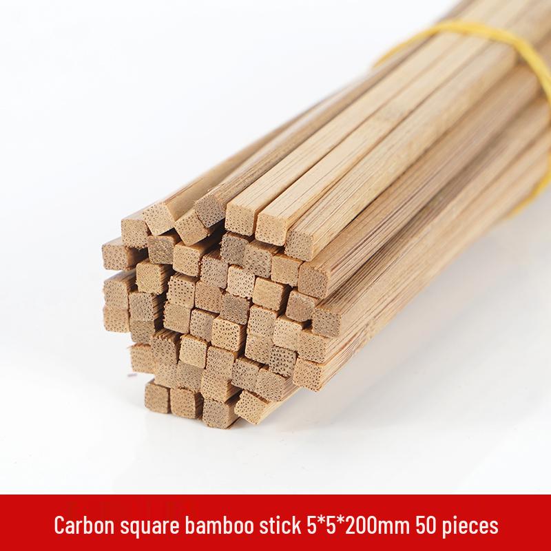 Bamboo and Wooden Craft Sticks: DIY Model Strips and Slices