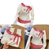 Girls Long Sleeve T Shirt With Colorblock Plaid Pattern For Spring Casual Wear