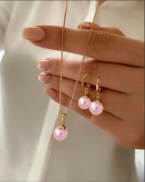 Women's Vintage Mermaid Tears Pearl Necklace