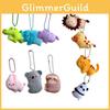 Unique And Eye-catching Plush Animal Keychains Choose Your Favorite Animal