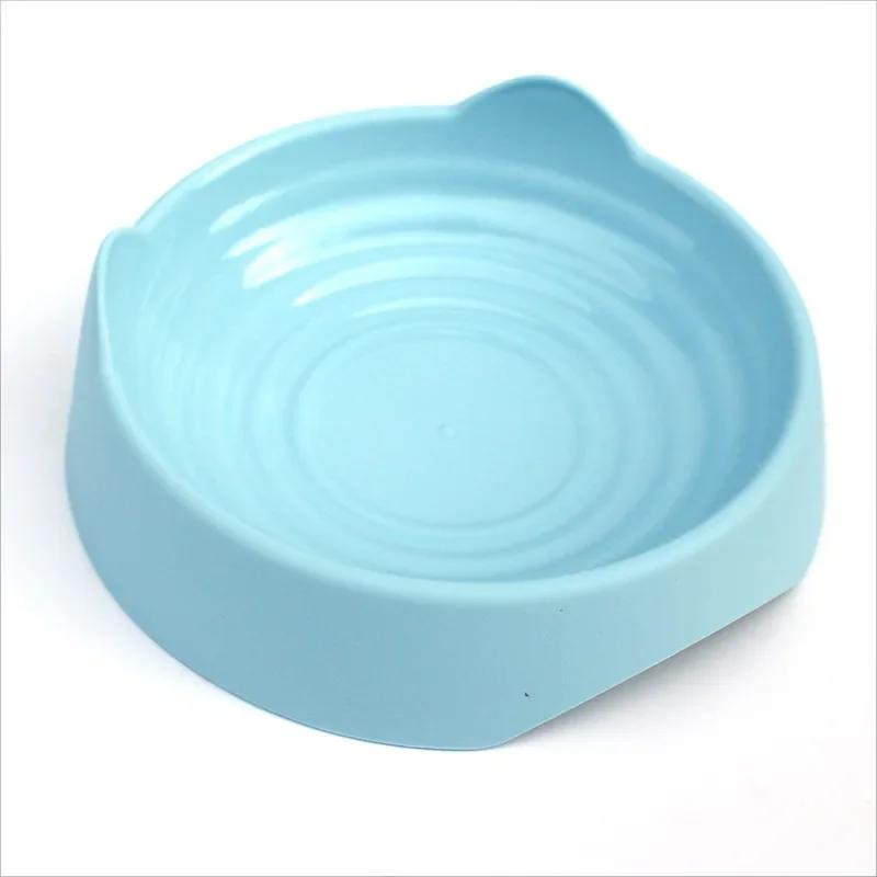 Miska na krmivo pro psy Miska na krmení pro kočky Miska na krmení na vodu pro kočky Odolná plastová miska se závitem do ucha Krmítko pro domácí mazlíčky Psi Psi Kočky Příslušenství