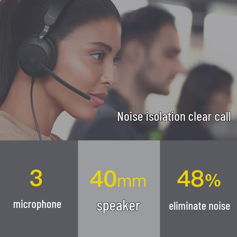 Jabra Evolve2 40 UC USB Stereo Headset