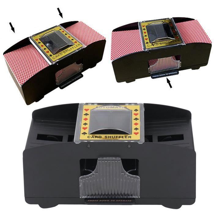Mélangeur De Poker Électrique Mélangeur Automatique De Poker Mélangeur Électrique De Cartes De Jeu De Jeu De Société 85433