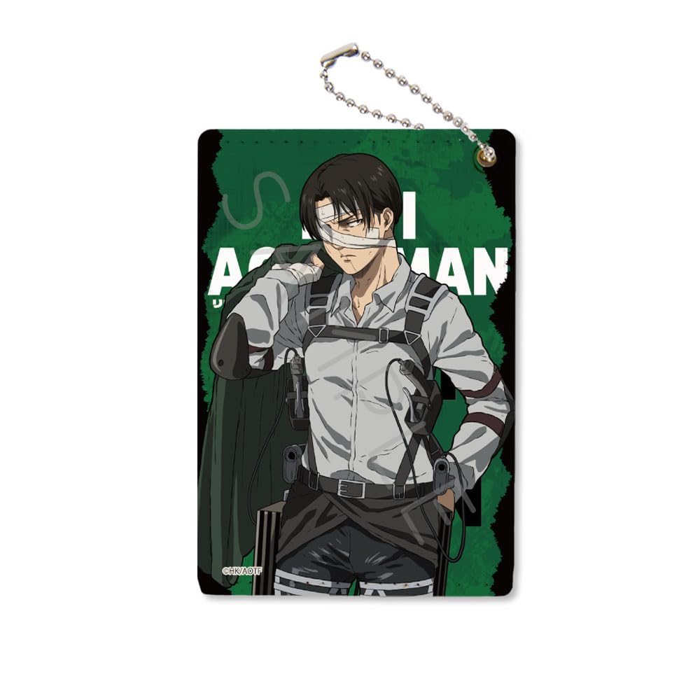 TV Anime "Attack on Titan The Final Season" [Levi] 9th Series Pass Case WG